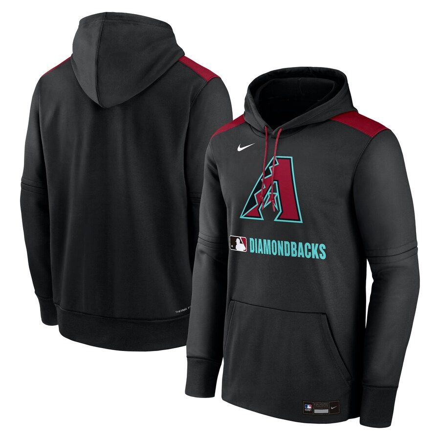 Men 2025 MLB Arizona Diamondback Black Nike hoodie style 1->oakland athletics->MLB Jersey